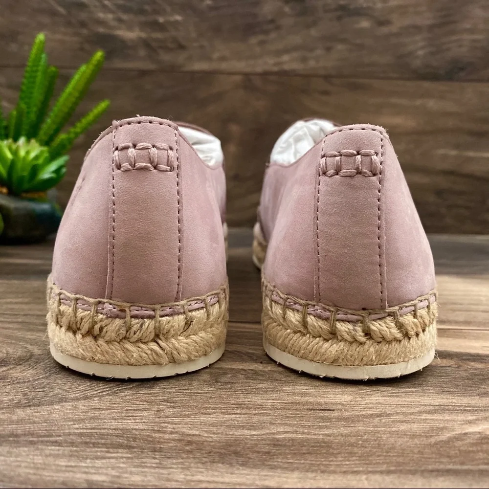 NIB Frye Isbel Espadrille Flats Loafers Lilac
